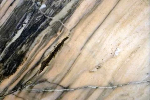 Multicolored layered marble texture with different veins Foto stock