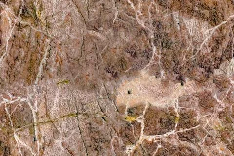 Multicolored layered marble texture Stock Photos