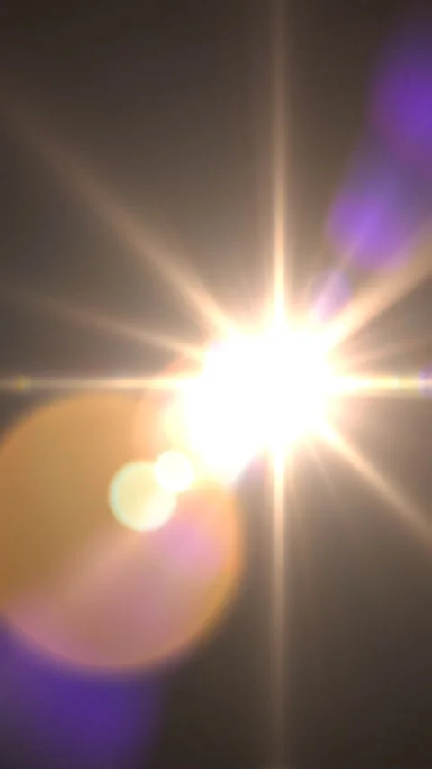Multicolored Lens Flare Overlays Stock Footage 339755927