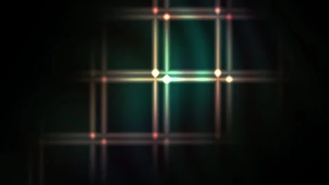 Multicolored light beam grid pattern. Stock Footage 336246880