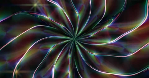 Multicolored light beams Stock Footage 285498653