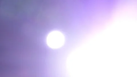 Multicolored light leaks and cinematic lens flares with film grain Stock Footage 340453772