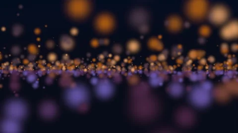 Multicolored Light Particles Explode and Propel Through Deep Space Stock Footage 301786508
