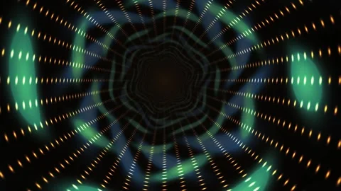 Multicolored Light Pattern Background Animation. Video stock 334889291