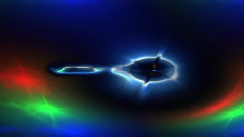 Multicolored light spread on abstract background 動画素材 320141086