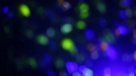 Multicolored lights as a background with a variable focus. Stock Footage 99590522