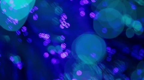 Multicolored lights with bokeh, defocused motion abstract background Stock Footage 55456539