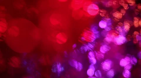 Multicolored lights with bokeh, defocused motion abstract background Stock Footage 55693958