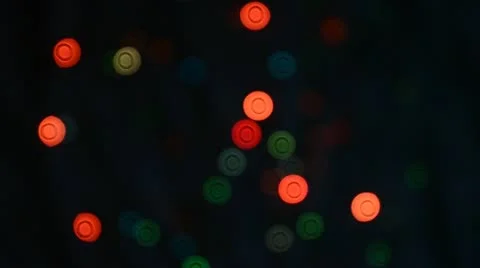 Multicolored lights Stockbeeldmateriaal 12421406