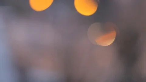 Multicolored lights, moving in the dark. Blurring background, вoke. Stock Footage 69261913