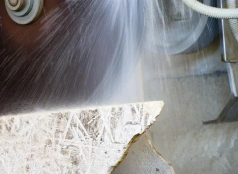 Multicolored limestone Fotos Stock