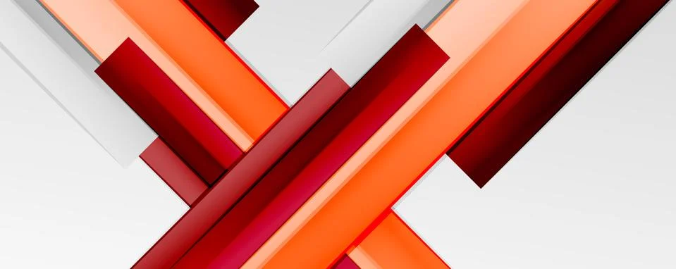 Multicolored lines background. Design template for business or technology 스톡 일러스트