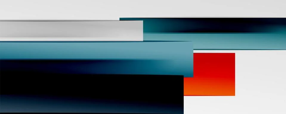 Multicolored lines background. Design template for business or technology Illustrazione stock