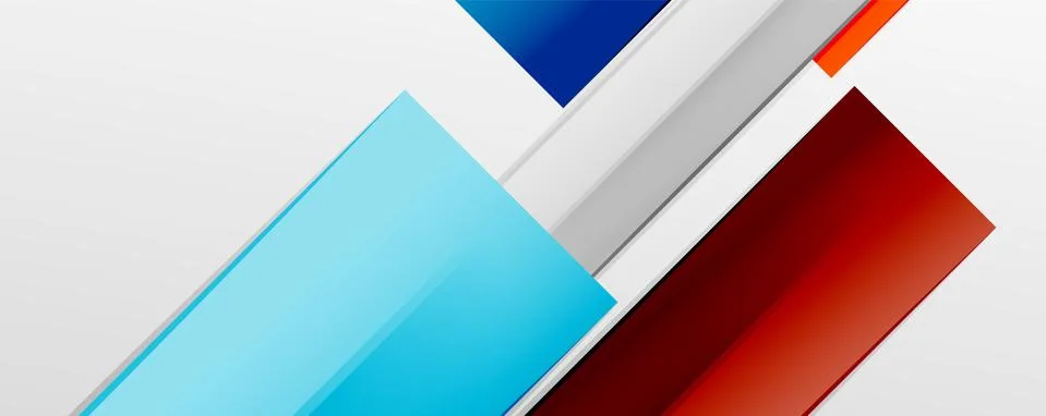 Multicolored lines background. Design template for business or technology 스톡 일러스트