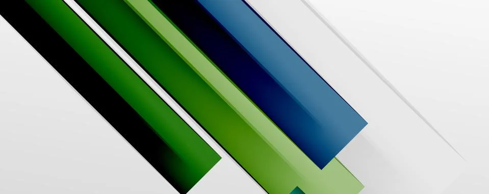 Multicolored lines background. Design template for business or technology Stock Illustration