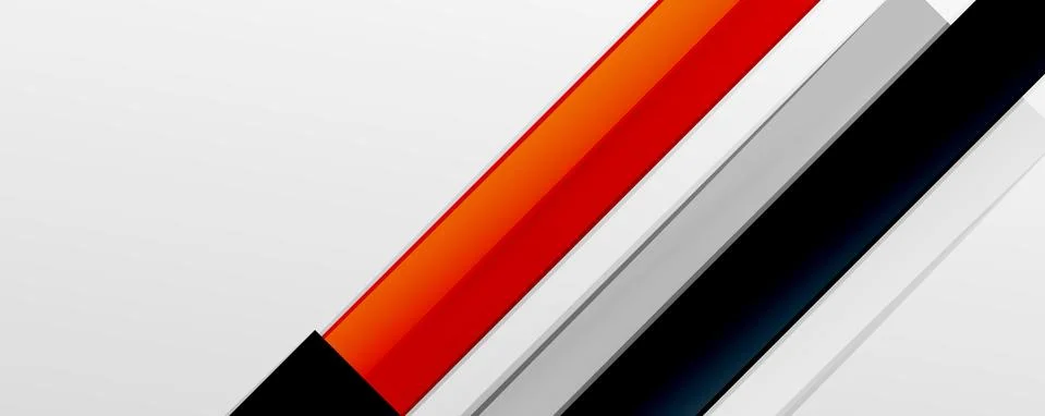 Multicolored lines background. Design template for business or technology 스톡 일러스트