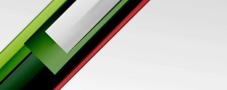 Multicolored lines background. Design template for business or technology Stock Illustration