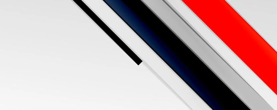 Multicolored lines background. Design template for business or technology Stock Illustration