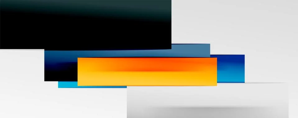 Multicolored lines background. Design template for business or technology Stock Illustration