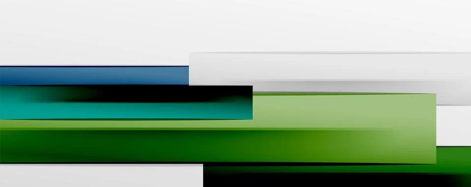 Multicolored lines background. Design template for business or technology Stock Illustration