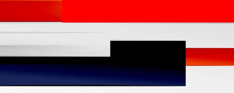 Multicolored lines background. Design template for business or technology Stock Illustration