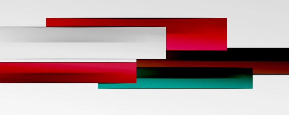 Multicolored lines background. Design template for business or technology 스톡 일러스트