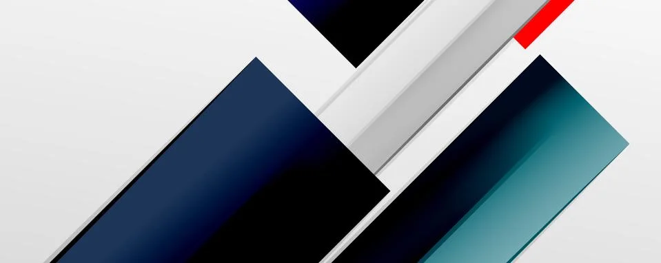 Multicolored lines background. Design template for business or technology Stock Illustration