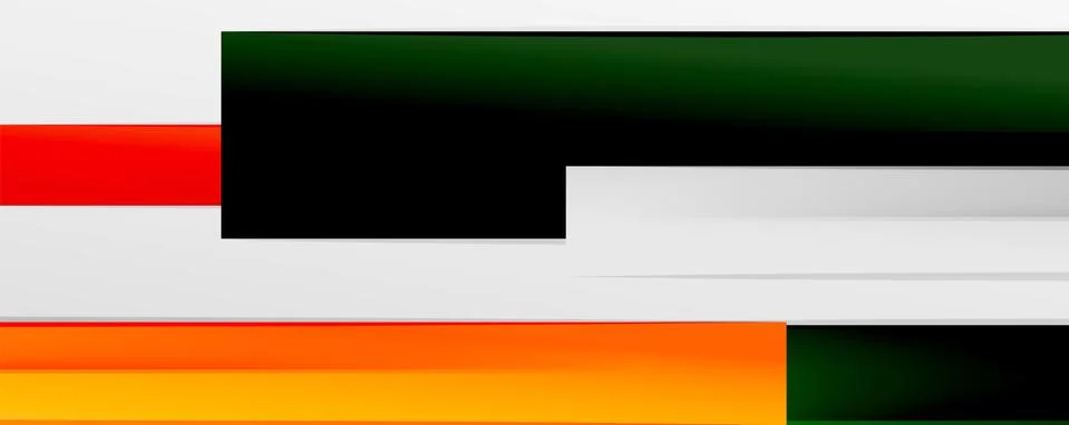 Multicolored lines background. Design template for business or technology Stock Illustration