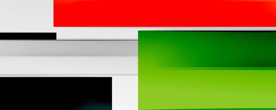 Multicolored lines background. Design template for business or technology Stock Illustration