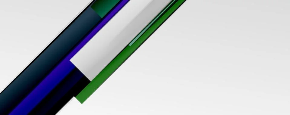 Multicolored lines background. Design template for business or technology 스톡 일러스트