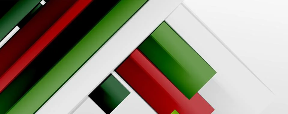 Multicolored lines background. Design template for business or technology Stock Illustration