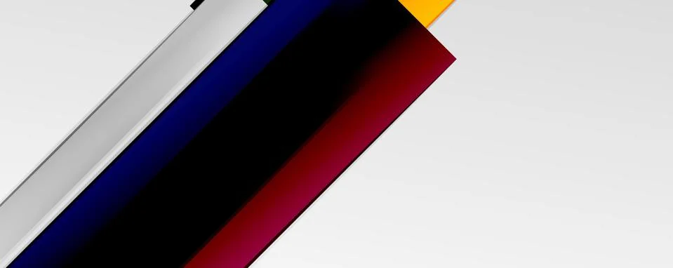 Multicolored lines background. Design template for business or technology Stock Illustration