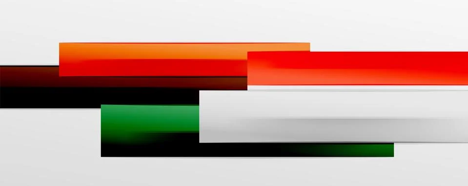 Multicolored lines background. Design template for business or technology 스톡 일러스트