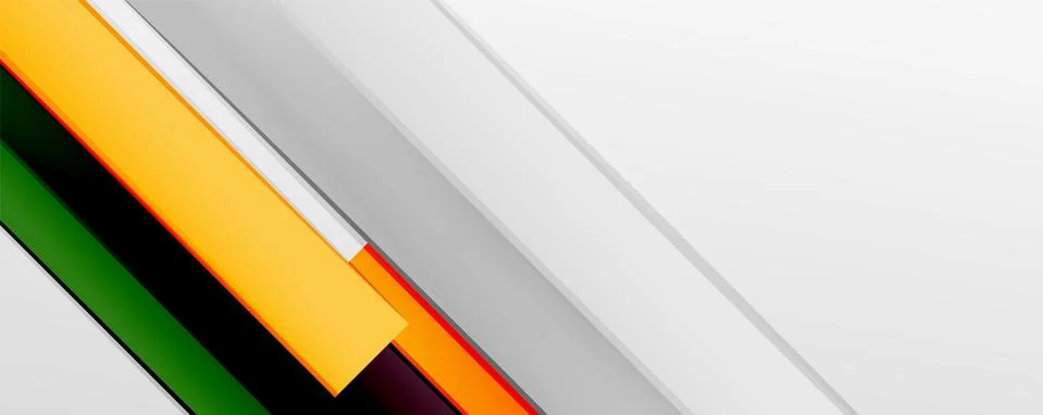 Multicolored lines background. Design template for business or technology 스톡 일러스트