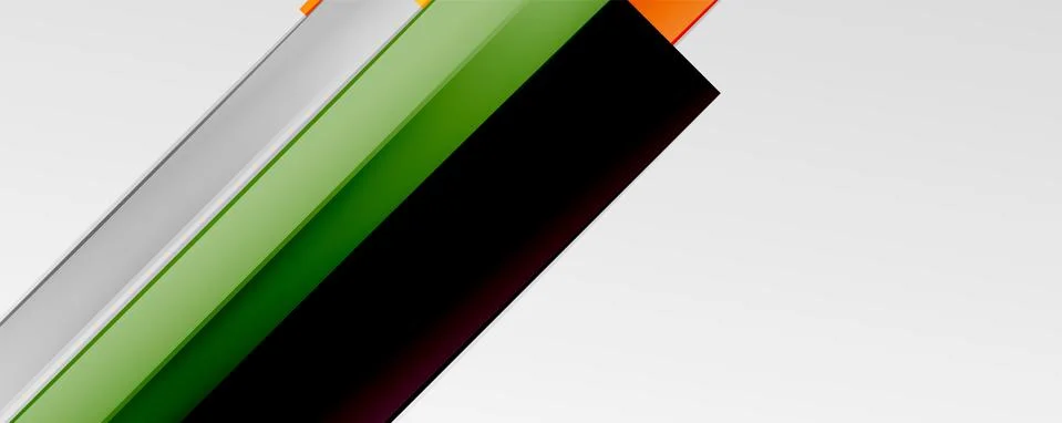 Multicolored lines background. Design template for business or technology Stock Illustration