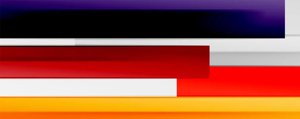 Multicolored lines background. Design template for business or technology 스톡 일러스트