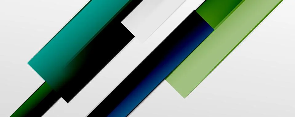Multicolored lines background. Design template for business or technology 스톡 일러스트