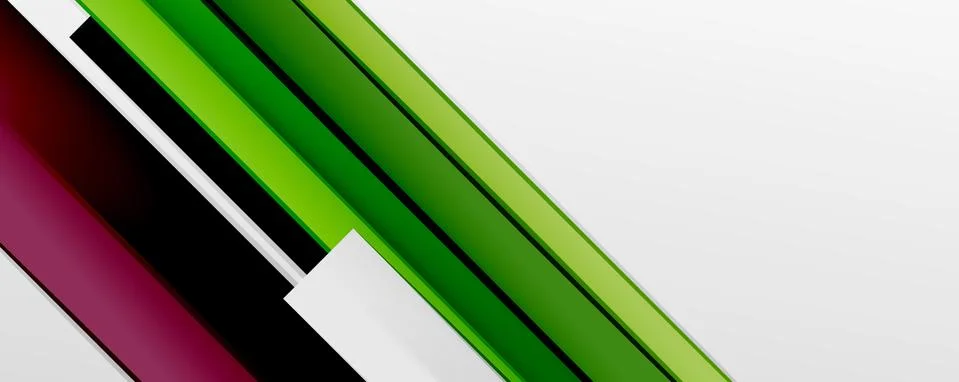 Multicolored lines background. Design template for business or technology 스톡 일러스트