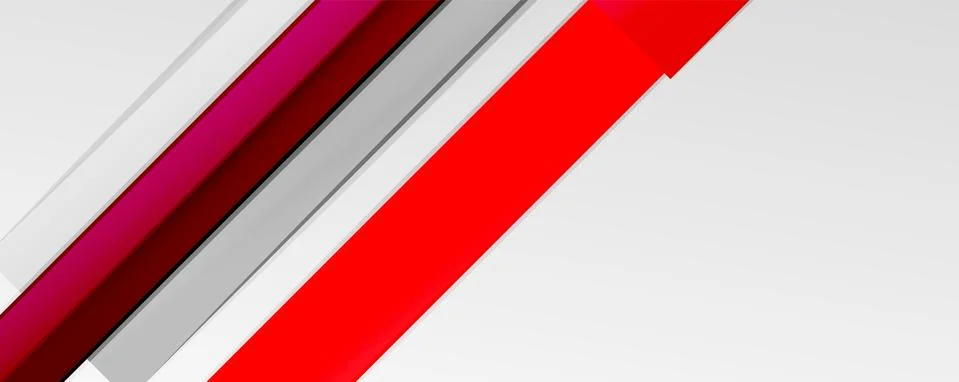 Multicolored lines background. Design template for business or technology Illustrazione stock