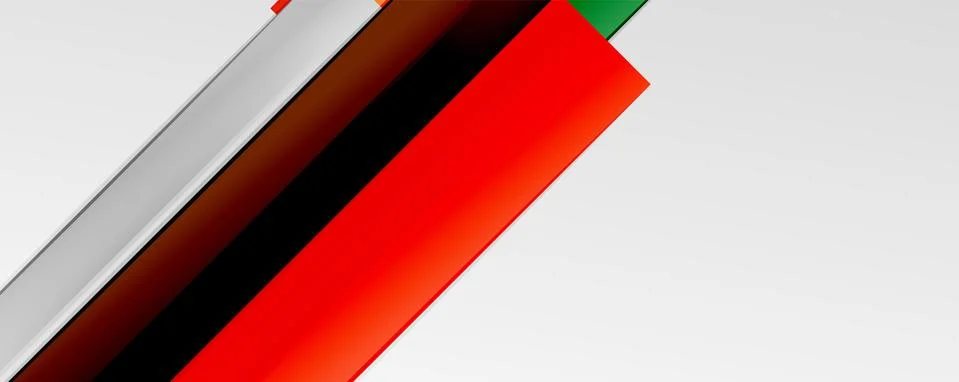 Multicolored lines background. Design template for business or technology Stock Illustration