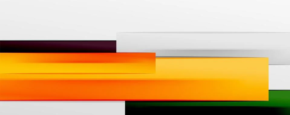 Multicolored lines background. Design template for business or technology Stock Illustration