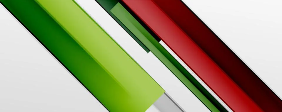 Multicolored lines background. Design template for business or technology Stock Illustration