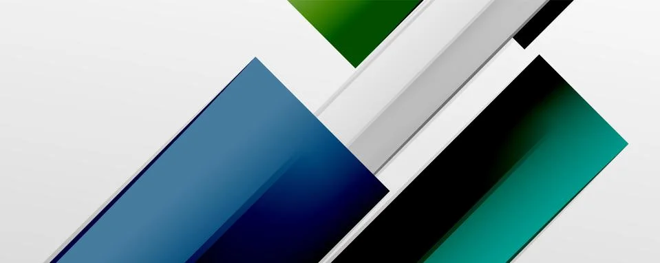 Multicolored lines background. Design template for business or technology Stock Illustration