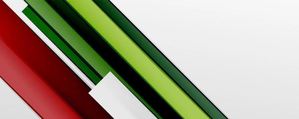 Multicolored lines background. Design template for business or technology Stock Illustration