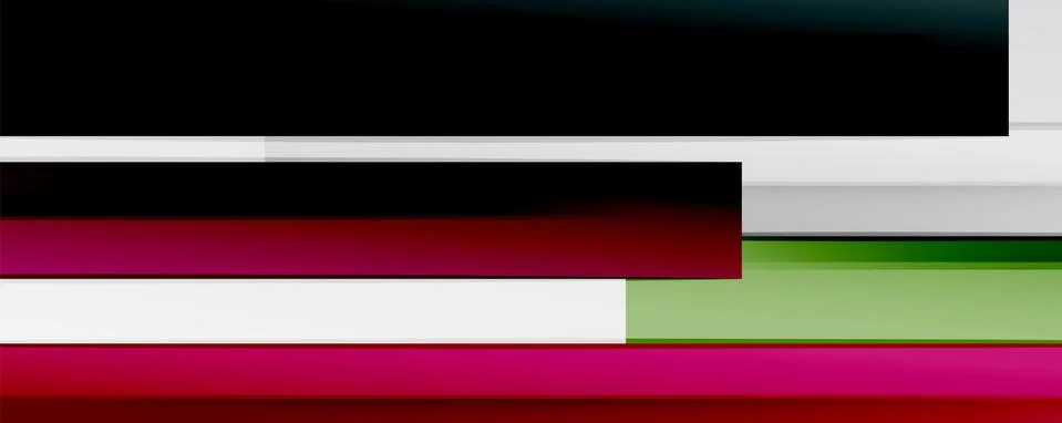 Multicolored lines background. Design template for business or technology Illustrazione stock