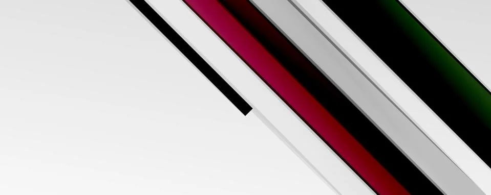 Multicolored lines background. Design template for business or technology Stock Illustration