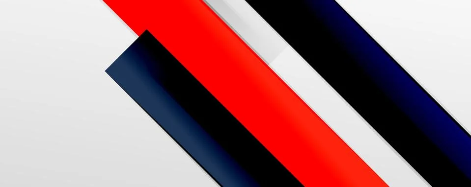 Multicolored lines background. Design template for business or technology Stock Illustration