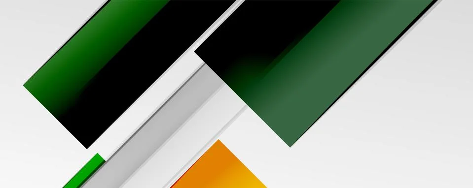 Multicolored lines background. Design template for business or technology Illustrazione stock