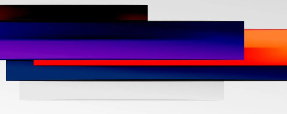 Multicolored lines background. Design template for business or technology 스톡 일러스트