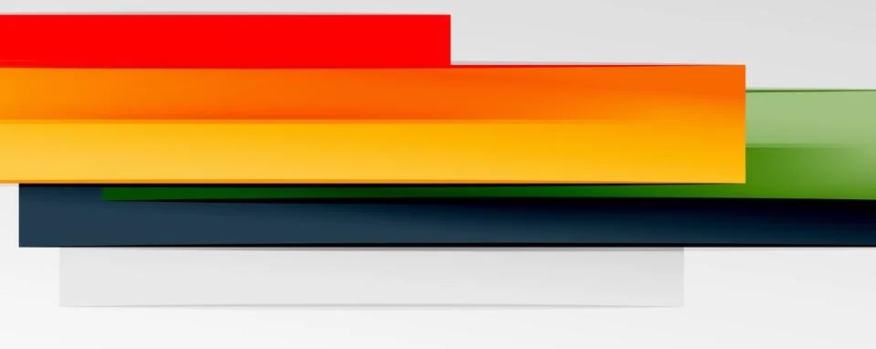 Multicolored lines background. Design template for business or technology 스톡 일러스트